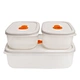 Adult School Bento Lunch Box 0.27L 0.65L 0.85L 0.95L Plastic Food Storage Container Simple Food Storage Box